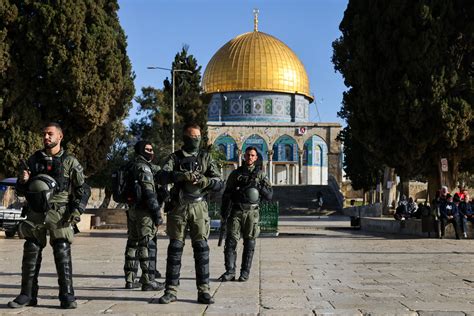 israeli forces al aqsa mosque